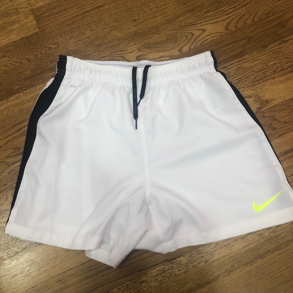 Nike white shorts